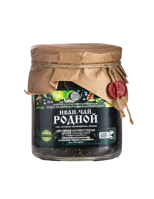 Иван-чай с листьями чёрной смородины