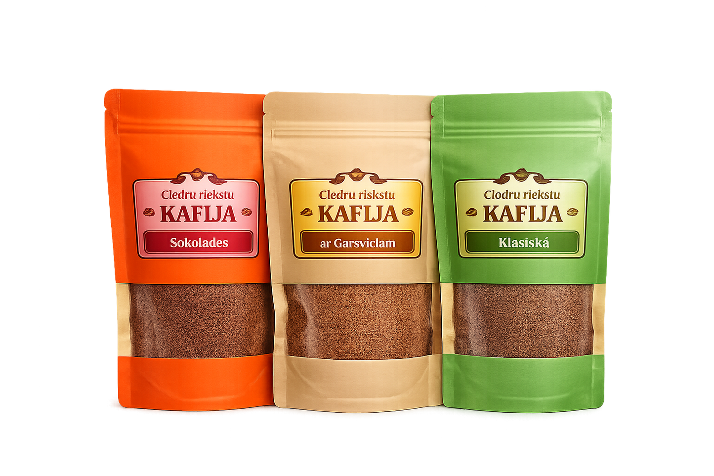 Дыхание Тайги: Целебный набор из 3 Кедровых Кофе