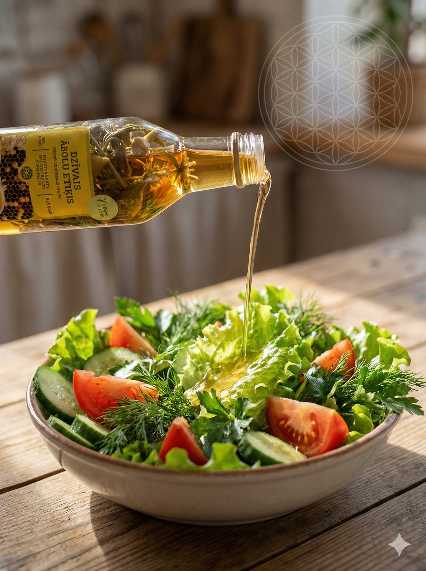 Live apple cider vinegar