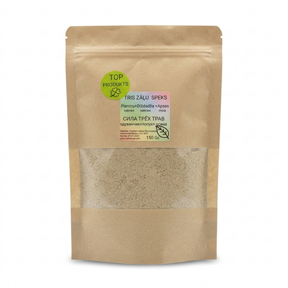 "Trīs zāļu spēks" – Dziļa aknu, žultspūšļa un gremošanas trakta attīrīšana